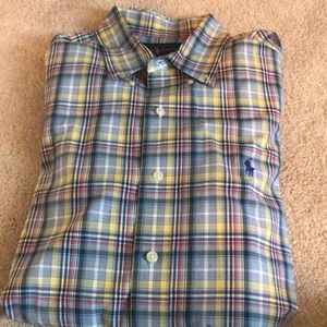 Men’s long sleeve polo